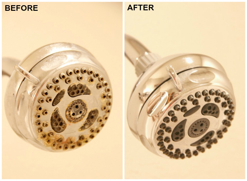 How to Clean Showerheads  Vinegar & Baking Soda Solution
