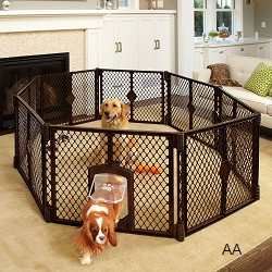 Best portable dog top fence